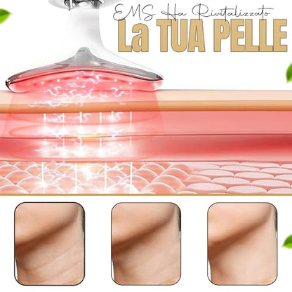Kepsa Massaggiatore Facciale EMS Antirughe